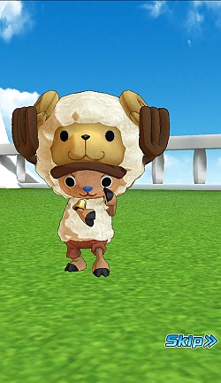 画像集#007のサムネイル/「ONE PIECE DANCE BATTLE」お年玉「★4チョッパーひつじ」を配布