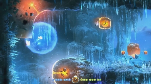 Ori and the Blind ForestForlorn Ruins Gravity Gameplay