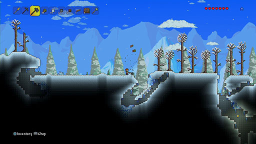 画像集#001のサムネイル/PS4版「テラリア」の発売日が2015年2月19日に決定。PS4でも広大なフィールドを舞台にした探索や物づくりを楽しめるように