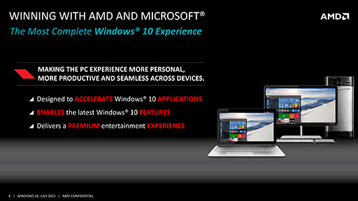 画像ギャラリー No.004のサムネイル画像 / Windows 10環境におけるRadeonとAPUの優位性をAMDがアピール。DX12世代ではマルチGPUのトレンドが変わるか