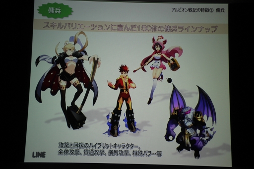 画像集#007のサムネイル/「LINE アルビオン戦記」先行体験会が開催。LINE GAME初の本格シミュレーションRPGの概要とファーストインプレッションを紹介