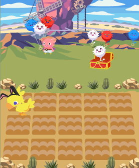 画像ギャラリー No.005のサムネイル画像 / GREE版「チョコボのチョコッと農園」が「スカイロック」とのコラボを実施