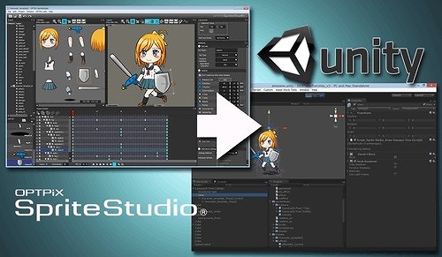 画像集#003のサムネイル/2Dスプライトアニメ作成ツール「OPTPiX SpriteStudio」が無償更新。作業効率の改善を図る機能が追加される