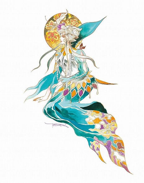 ���������꡼ No.004�Υ���ͥ������ / ��SaGa SCARLET GRACE�׿�����3�ͤΥ���饯�����ȡ�4�ͤμ�͸�����쥪�ʥ�ɤȥ��ꥢ�Υץ��������ʤɤ�����