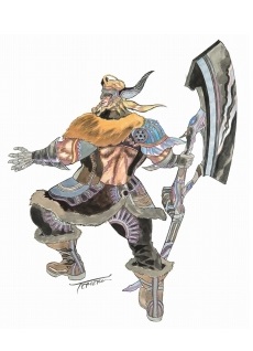 画像ギャラリー No.014のサムネイル画像 / 「SaGa SCARLET GRACE」妖精のグリフィンや星神のマリガン神など5キャラクターが公開。バトル時の行動や,フリーワールドシステムの新情報も