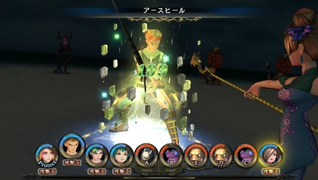 画像ギャラリー No.031のサムネイル画像 / 「SaGa SCARLET GRACE」妖精のグリフィンや星神のマリガン神など5キャラクターが公開。バトル時の行動や,フリーワールドシステムの新情報も