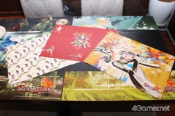 画像ギャラリー No.009のサムネイル画像 / 「SaGa SCARLET GRACE」コラボイベントが「銀座 B.E.HOUSE」にてスタート。SSGの世界観で一色に染まった店舗とメニューをチェックしてきた