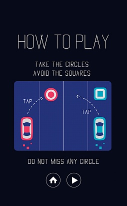 画像集#002のサムネイル/2台の車を同時に操作する激ムズゲーム。スマホ向けアクション「2 Cars」を紹介する「(ほぼ)日刊スマホゲーム通信」第725回