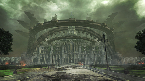 画像ギャラリー No.003のサムネイル画像 / AC版「ディシディア ファイナルファンタジー」,FF零式の新ステージ「魔導院 噴水広場」&ティナとライトニングのリフレッシュが実装