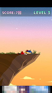 画像ギャラリー No.008のサムネイル画像 / 命がけのフェイントは愛ゆえの行動か。スマホ向けタップアクションゲーム「ダイナミックラブ」を紹介する「(ほぼ)日刊スマホゲーム通信」第751回