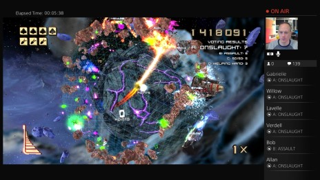 ���������꡼ No.008�Υ���ͥ������ / PS4��DL���եȡ�STAR STRIKE ULTRA�פ��ۿ���2015ǯ3��12���˳��ϡ����⡼�ɤ˲ä���1080P��60fps�б��������������åפ�����STG