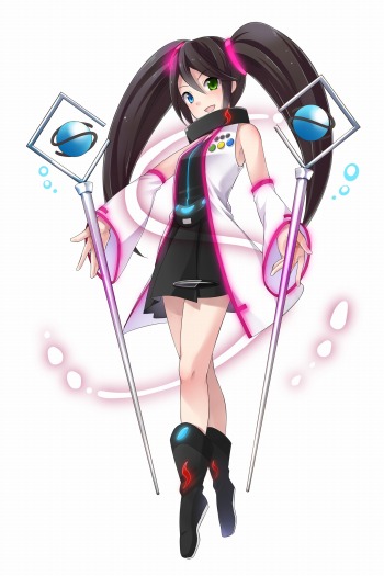 画像ギャラリー No.003のサムネイル画像 / 「家電少女」が「セガ・ハード・ガールズ」とコラボ。セガサターンが登場