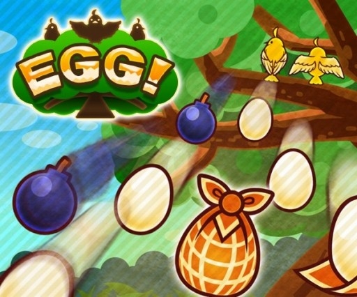 画像ギャラリー No.002のサムネイル画像 / ミニゲーム「エッグキャッチ!〜爆弾とたまご〜」,iOS/Android向けに配信中