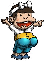 画像ギャラリー No.001のサムネイル画像 / 「おしり前マン〜OSIRIUS〜」少年バカボンとのコラボレーションがスタート