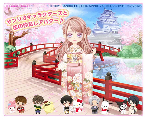 画像ギャラリー No.005のサムネイル画像 / 「イケメン戦国」と“サンリオキャラクターズ”のコラボがスタート