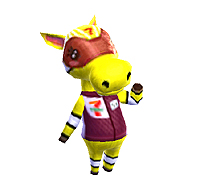 画像ギャラリー No.003のサムネイル画像 / 3DS「どうぶつの森 ハッピーホームデザイナー」,セブン‐イレブンおよび「モンスターハンター」のコラボキャラ/アイテム配信が決定