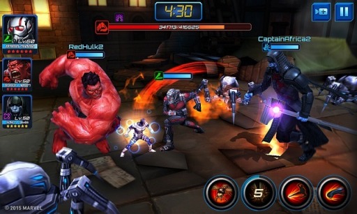 画像ギャラリー No.002のサムネイル画像 / 「マーベル・フューチャーファイト」協力プレイ「マルチプレイモード」追加