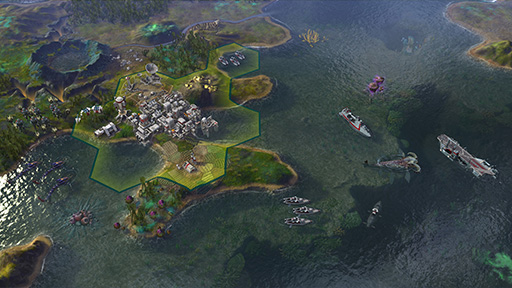 ���������꡼ No.004�Υ���ͥ������ / ��E3 2015�Ͽ����ʥե���ƥ������糤������Civilization: Beyond Earth�פγ�ĥ�ѥå���Rising Tide�פˤĤ��ƥץ��ǥ塼������ʹ����