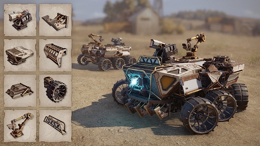 画像ギャラリー No.002のサムネイル画像 / 「CROSSOUT」,新イベント「ドゥームズデー車両」が開催中