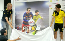 画像ギャラリー No.006のサムネイル画像 / 「FIFA 16」日本版パックヒーローに決定したドルトムント 香川真司選手が新シーズンへの意気込みを語った記者発表会をレポート