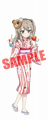 画像ギャラリー No.005のサムネイル画像 / 「ガルパン 戦車道大作戦!」,浴衣衣装生徒の第2弾が登場