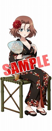 画像ギャラリー No.007のサムネイル画像 / 「ガルパン 戦車道大作戦!」,浴衣衣装生徒の第2弾が登場