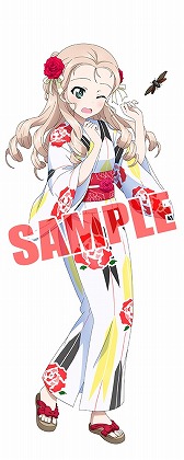 画像ギャラリー No.008のサムネイル画像 / 「ガルパン 戦車道大作戦!」,浴衣衣装生徒の第2弾が登場