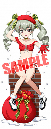 画像ギャラリー No.004のサムネイル画像 / 「ガールズ&パンツァー 戦車道大作戦!」にクリスマス衣装の生徒が登場