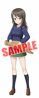 画像ギャラリー No.008のサムネイル画像 / 「ガールズ&パンツァー 戦車道大作戦!」にクリスマス衣装の生徒が登場