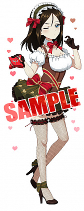 画像ギャラリー No.004のサムネイル画像 / 「ガールズ&パンツァー 戦車道大作戦!」,バレンタイン衣装生徒が登場