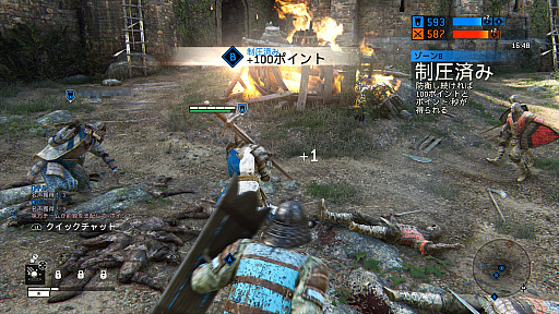 画像ギャラリー No.005のサムネイル画像 / 剣戟アクション「フォーオナー」のαテストが開催中。屈強な戦士を操り,熱い駆け引きのチャンバラバトルを楽しもう