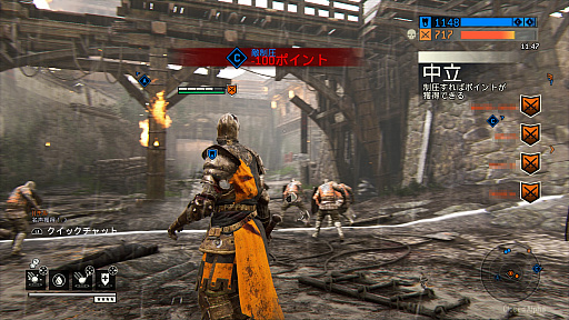 画像ギャラリー No.006のサムネイル画像 / 剣戟アクション「フォーオナー」のαテストが開催中。屈強な戦士を操り,熱い駆け引きのチャンバラバトルを楽しもう