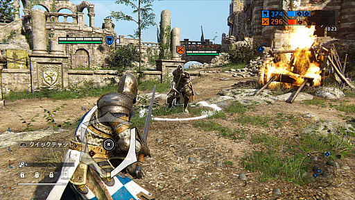 画像ギャラリー No.015のサムネイル画像 / 剣戟アクション「フォーオナー」のαテストが開催中。屈強な戦士を操り,熱い駆け引きのチャンバラバトルを楽しもう