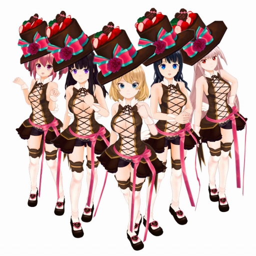 画像ギャラリー No.007のサムネイル画像 / 「天衣創聖ストライクガールズ」&「絢爛乙女ガールズストライカー」バレンタインイベント開催。ストライクガールズには「背景切替」機能も