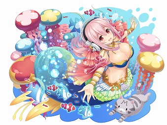 画像ギャラリー No.005のサムネイル画像 / 「モン娘☆は〜れむ」,“すーぱーそに子”とのコラボを開始