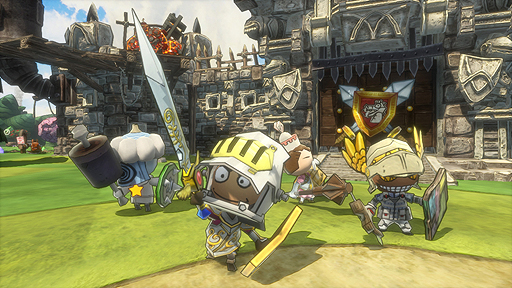 画像ギャラリー No.003のサムネイル画像 / 「Happy Wars」Windows 10版の配信がスタート。Xbox One版とのクロスプラットフォームプレイ,3プラットフォームでのセーブデータ共有に対応