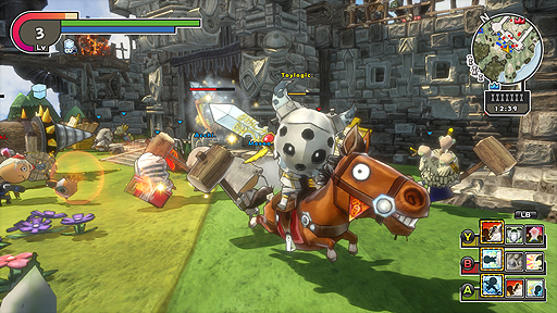 画像ギャラリー No.005のサムネイル画像 / 「Happy Wars」Windows 10版の配信がスタート。Xbox One版とのクロスプラットフォームプレイ,3プラットフォームでのセーブデータ共有に対応