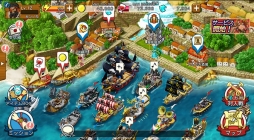 画像ギャラリー No.005のサムネイル画像 / セガゲームス,船団同士のリアルタイム海戦バトルを楽しめるスマホ向け新作シミュレーション「戦の海賊」の事前登録受付を開始