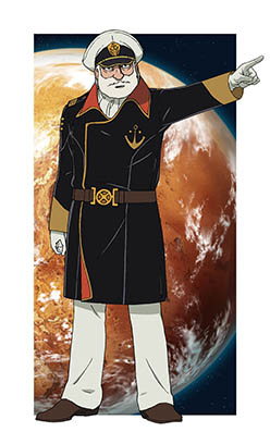画像ギャラリー No.005のサムネイル画像 / 「戦の海賊」，TVアニメ「宇宙戦艦ヤマト2199」コラボイベント開始に先駆けて事前登録を開始。1万2000人突破でレア度★5の沖田十三をもらえる