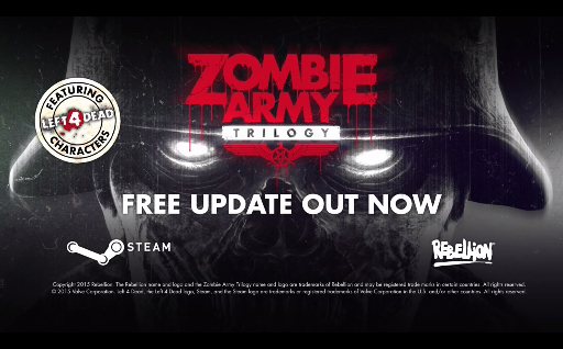 Left 4 Dead takes on Zombie Army Trilogy - Official Steam Update Trailer