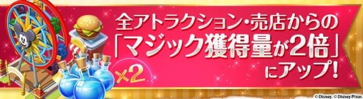 画像ギャラリー No.005のサムネイル画像 / 「ディズニー マジックキングダムズ」が100万DL達成。記念キャンペーンがスタート
