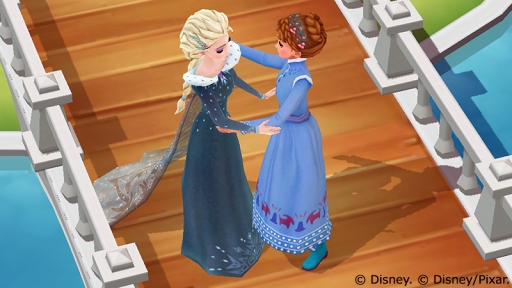 画像ギャラリー No.003のサムネイル画像 / 「ディズニー マジックキングダムズ」に,「アナと雪の女王」の新コスチュームが登場