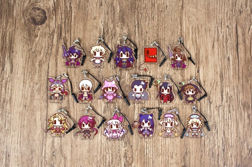 画像ギャラリー No.001のサムネイル画像 / 「ルフランの地下迷宮と魔女ノ旅団」のイヤフォンジャックストラップが登場。全17種類