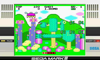 画像ギャラリー No.003のサムネイル画像 / 「セガ3D復刻アーカイブス2」で特定の条件を満たすとセガ・マークIII版「ファンタジーゾーン」がプレイ可能に