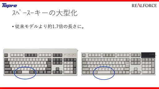 ꡼ No.024Υͥ / ץ졤16ǯ֤REALFORCE2ǥȯɽ奨ݥѹǽбǥŲǥʤɡХ饨ƥ٤