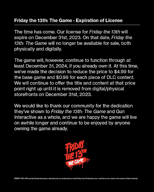 ꡼ No.003Υͥ / оη異Friday the 13th: The Gameס佪λȼۤܤ٤ƤǤ륢åץǡȼ»