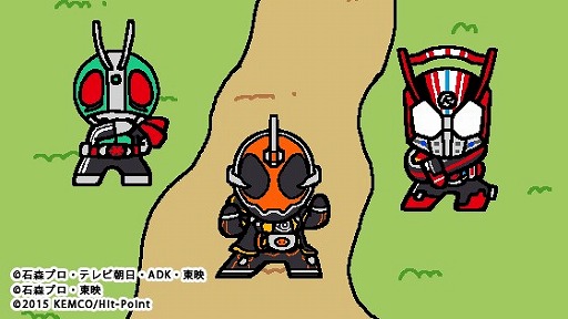 画像ギャラリー No.002のサムネイル画像 / 「仮面ライダーあつめ」が2016年1月に配信開始予定。人気アプリ「ねこあつめ」のシステムをベースに,ライダーのコレクションを楽しめる