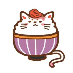 画像ギャラリー No.003のサムネイル画像 / ご飯のようなキャラ「まんまねこ」をモチーフにしたゲームアプリが配信中