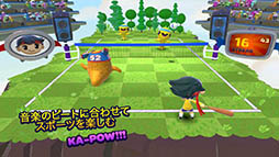 画像ギャラリー No.002のサムネイル画像 / Harmonixが新型Apple TV専用の音楽&スポーツゲーム「Beat Sports」をリリース。「パラッパラッパー」で知られる松浦雅也氏が楽曲を提供