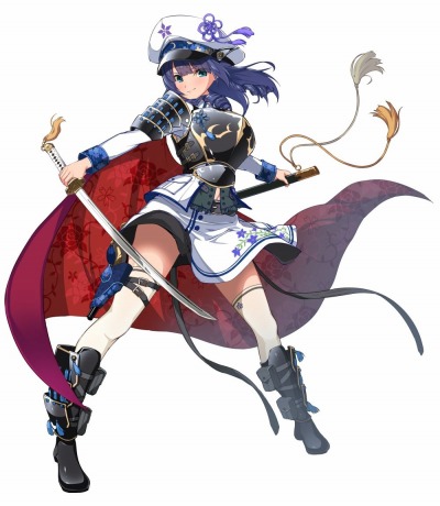 画像ギャラリー No.002のサムネイル画像 / 「戦国の神刃姫」本編ストーリー「第十四章山崎の戦い」を追加。新キャラ「明智光秀」も